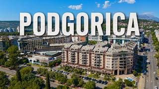 PODGORICA - Drone view 4K (UHD)